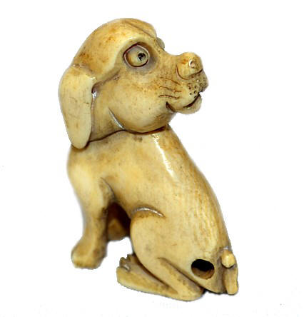 японская антикварная нэцкэ из слоновой кости, 1880-1920-е гг.